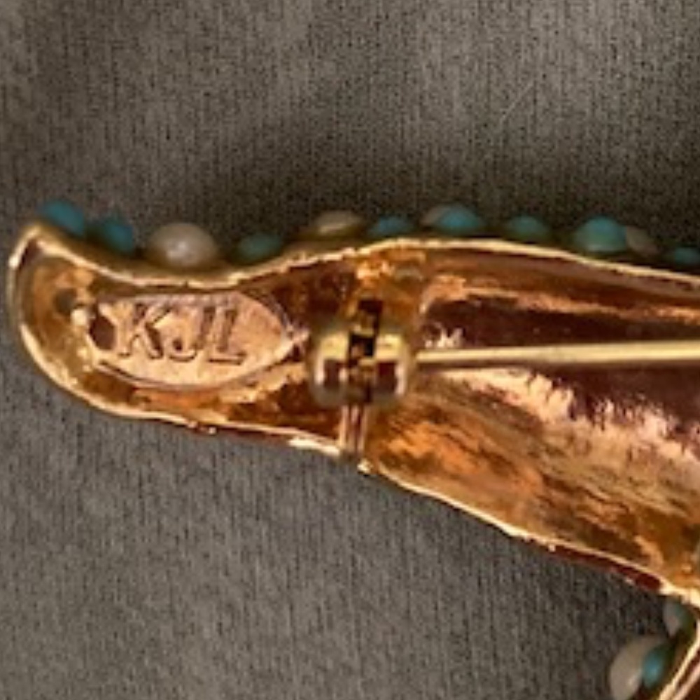 Kenneth Jay Lane Starfish Brooch - image 4